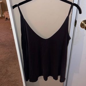 Silence and Noise dark gray tank top size S